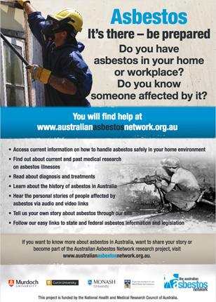 Campaign on the enduring impacts of asbestos.